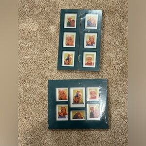 NWT 2 Green Picture Frame Collages